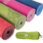 6 mm Patterned Yoga Mat with Bag
